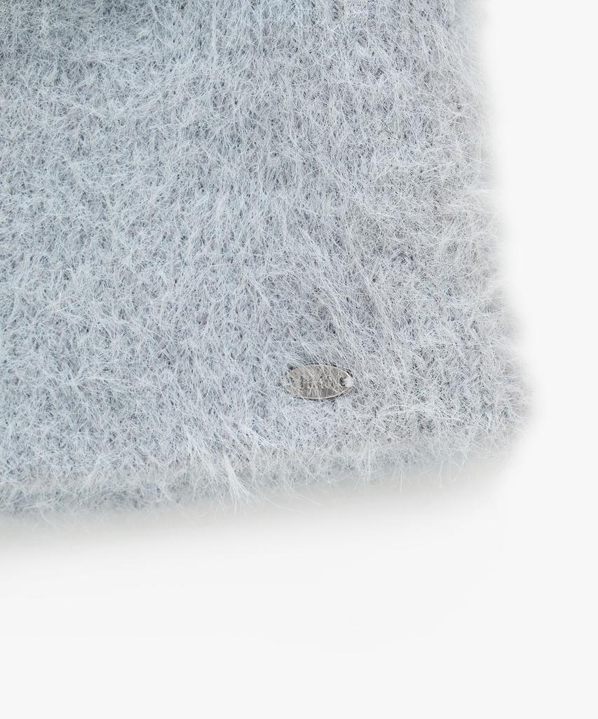 PLAC WOMEN Soft Angora Beanie Sky Blue
