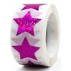Colorful Five-Pointed Star Laser Stickers - Reward, Gift Packaging & Decoration