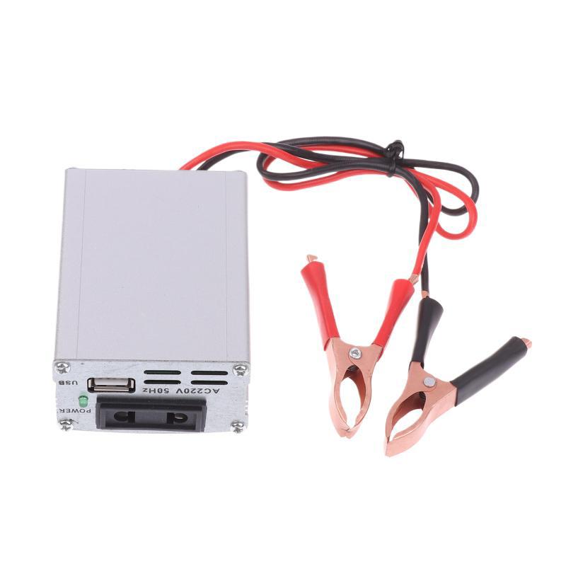Portable Pure Sine Car Wave Inverter Dc 12 V Volt 24V To Ac 220V 220W 500W 1000W Power Bank Converter Solar Correction Wave