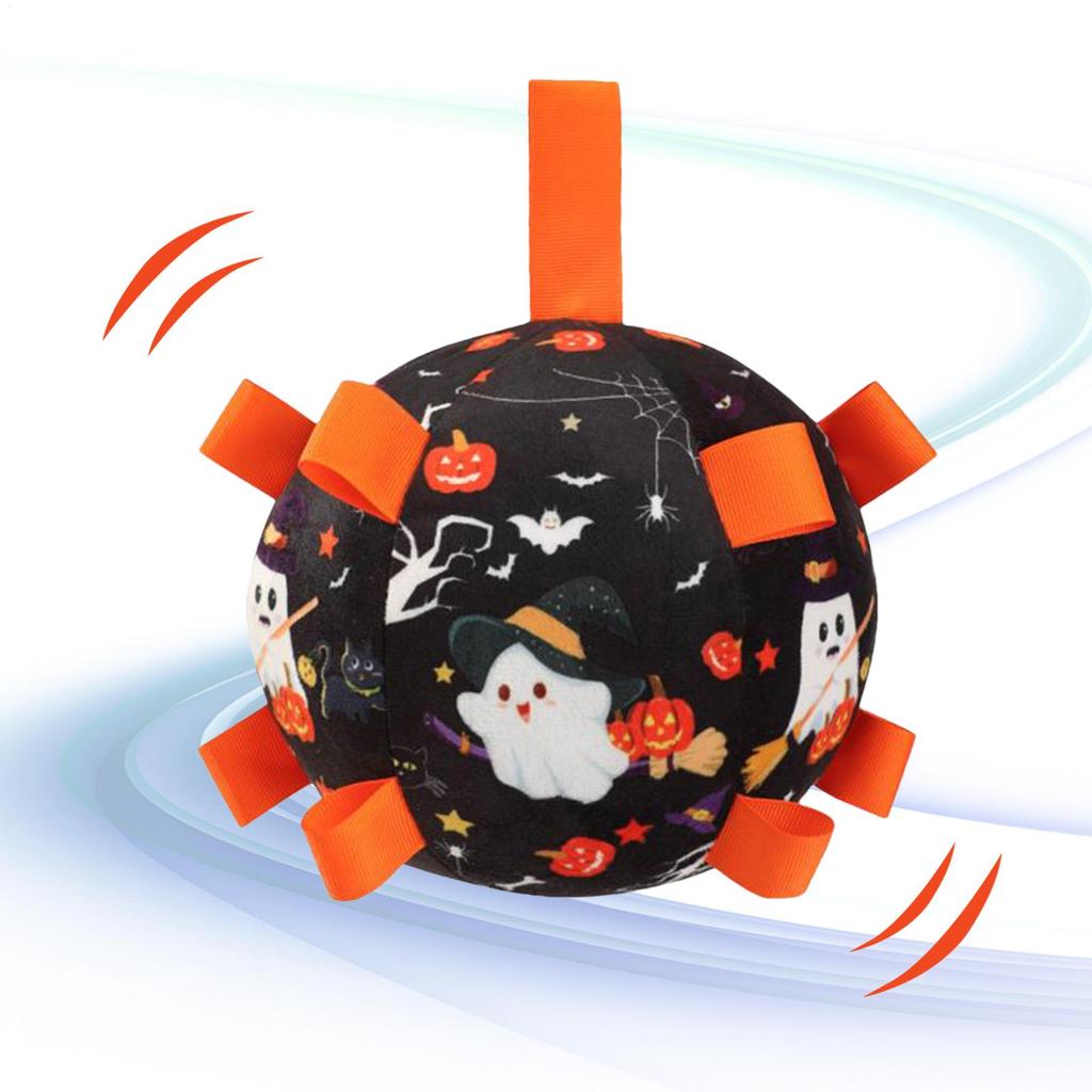 Dog Vocal Toy Ball Funny Interactive Pet Toys with Bells Cleaning Tooth Chew Toy For Small Large Dogs Cats Puppy Plaything