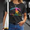 Gymnastics Uneven Bars Artistic T Shirt Vintage Streetwear Casual Top For Everyday Wear Comfortable Stylish Versatile