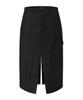 Cotton Rivers Club Double Edge Skirt (Black)