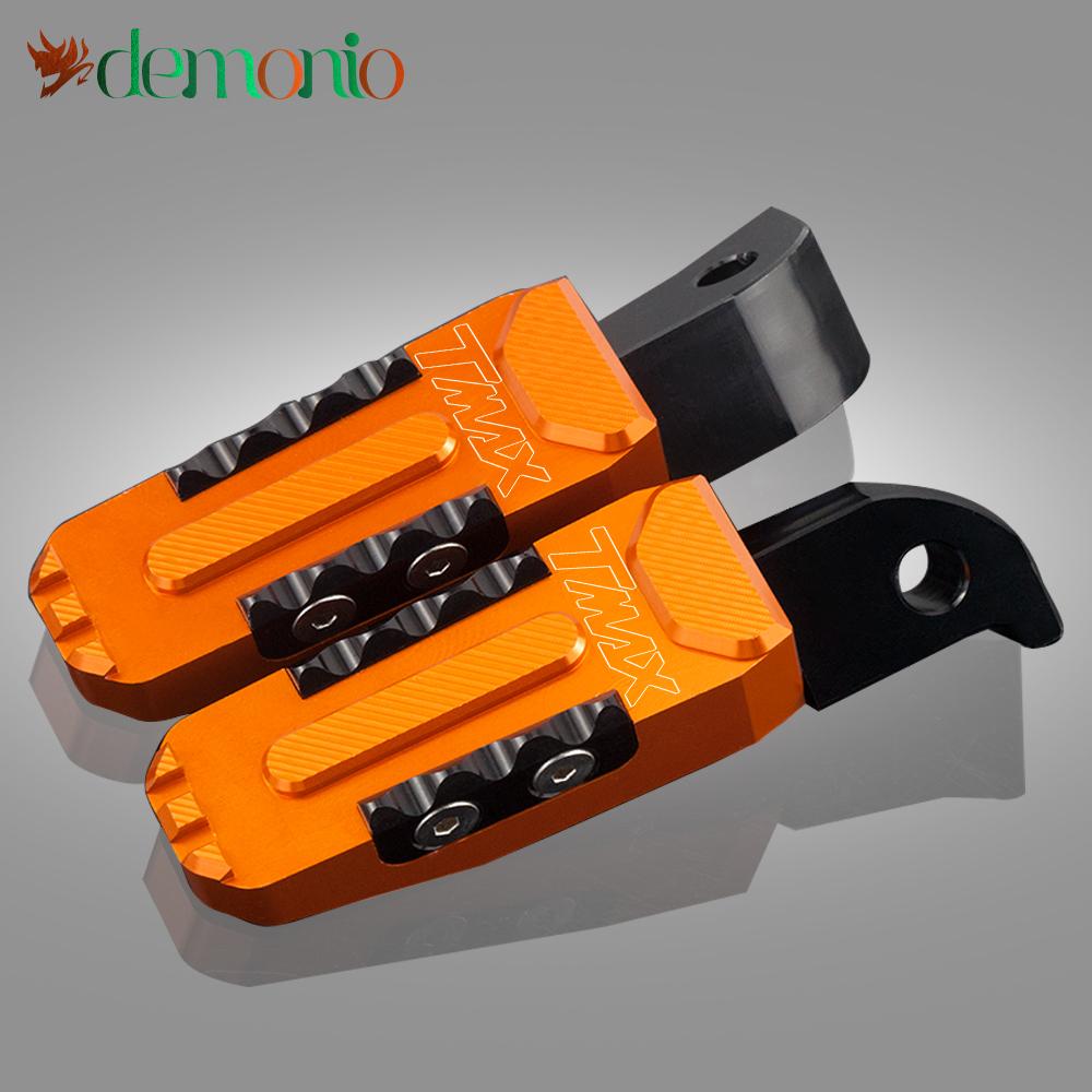 

Для YAMAHA tmax530 sx dx 2012-tmax560 tech max-2022 задние опоры для мотоцикла, подножки для пассажиров, подножки для ног TMAX 530 оранжевый