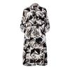 Biba Womens/Ladies Leaf Print Pocket Midi Shirt Dress