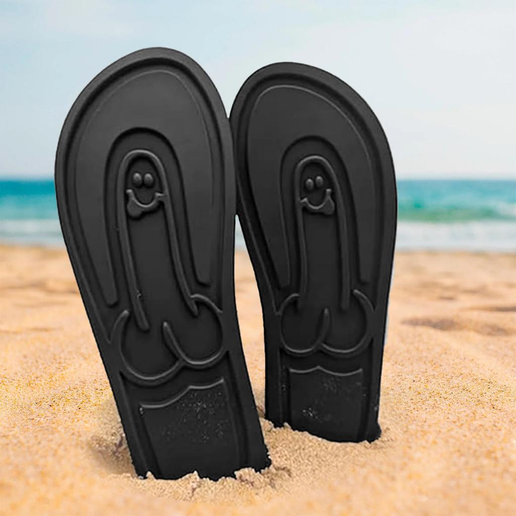 Fashion Men's slippers 2025 summer thick soled flip flops beach men's slippers beach slippers