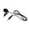 Mini Portable Clip On Lapel Hands Free 3.5mm External Screw Lock Jack Microphone Mic for Computer PC Laptop