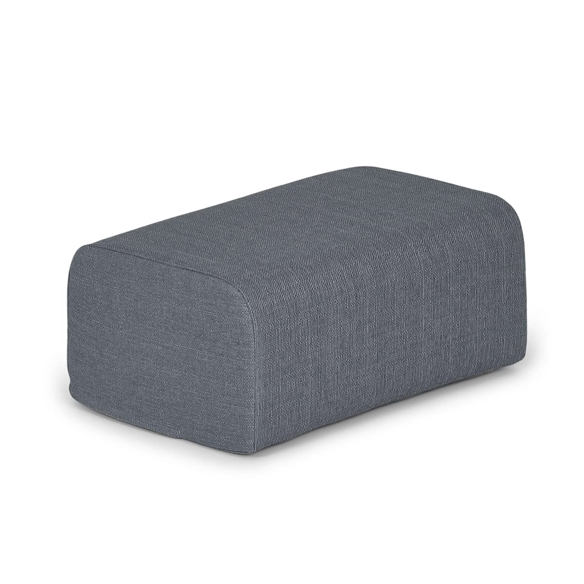 

[Zaisu Senka] ZAGUN Ottoman 2 (Gray) Made in Japan, Footrest Cushion