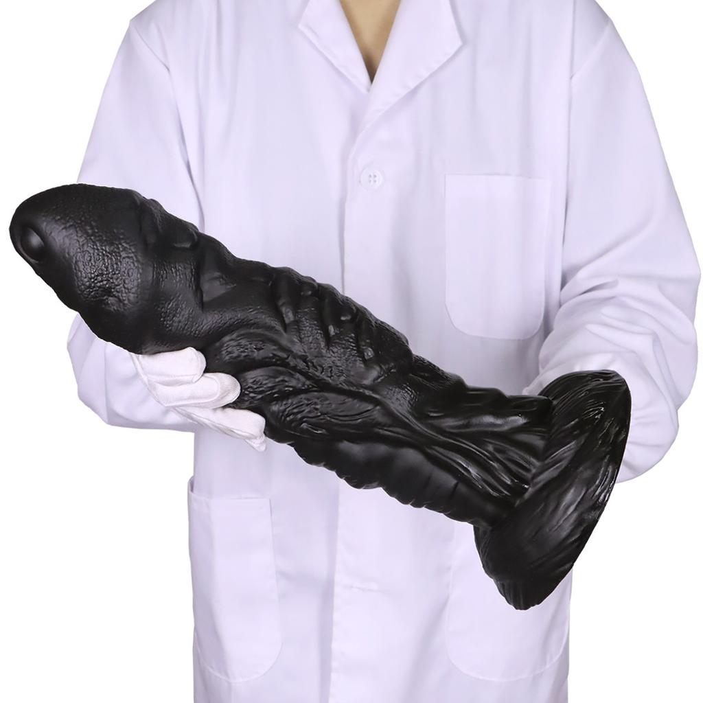 Egg Free Simulation Penis Oversized Male And Female Masturbation Manual Alien Shaped Dildo  Adult Sex Toy