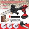 Saw Conversion Head Adapter Stainless Steel Plastic Handle Easy Assembly Electric Drill to Saw Adapter for