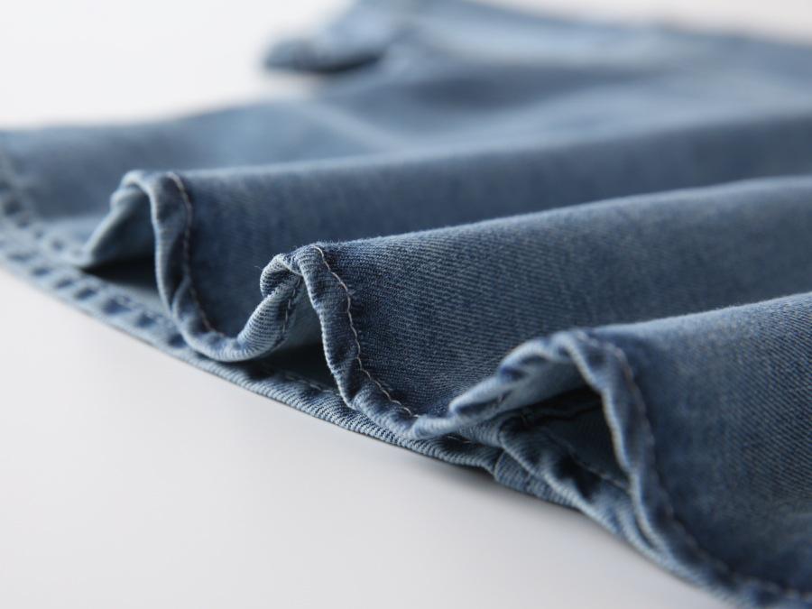 Boys' Handsome Summer 2026 Denim Short-Sleeved Shirt