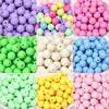 A52E Multipurpose Smooth Acrylic Beads For Artistic Decorations Jewelry Accessories For Handmade Bracelets And Keychains