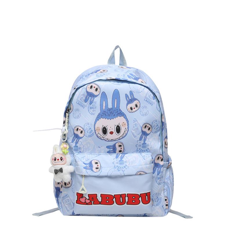 School Bag Cartoon New Trend Backpack Large Capacity Exquisite Printing Student Ultra Light