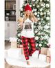 Azura Exchange Leopard Christmas Tree Graphic Print T-Shirt