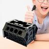Creative Pen Holders Desktop Holders Name Cards Stand Engine Block Pencil Holders Business Card Stand for Students