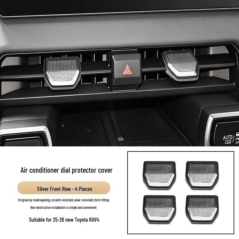 Fits Toyota Wildlander/RAV4 AC Vent Adjustment Lever Decorative Sequins