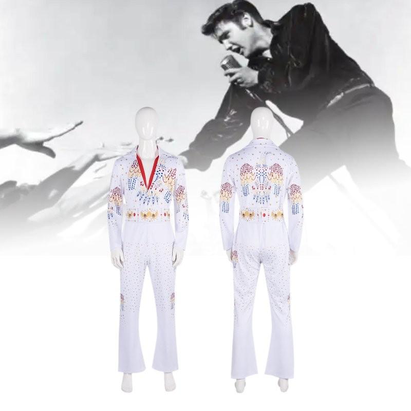 Festivals Onesie White Cosplay Decoration Costume Set Performance