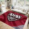 VfB Stuttgart Design Kristal Fluweel Tapijt Gezellig Niet?Antislip Bedrukt Tapijt Voor Slaapkamer Woonkamer Entree
