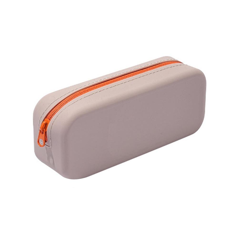 Large Capacity Pen Bag Zippered Stationery Organizer Portable Pencil Case  Student
