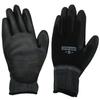 Urethane Backless Size Ester Work Gloves [ACE] Gloves, Black, 10-Pack, L, AG7701, Black,