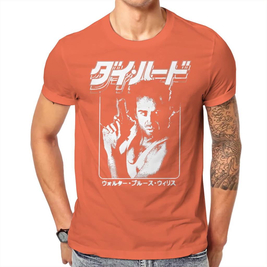 Die Hard John Mcclane T Shirt Homme Unisexs Tshirt Cotton Streetwear