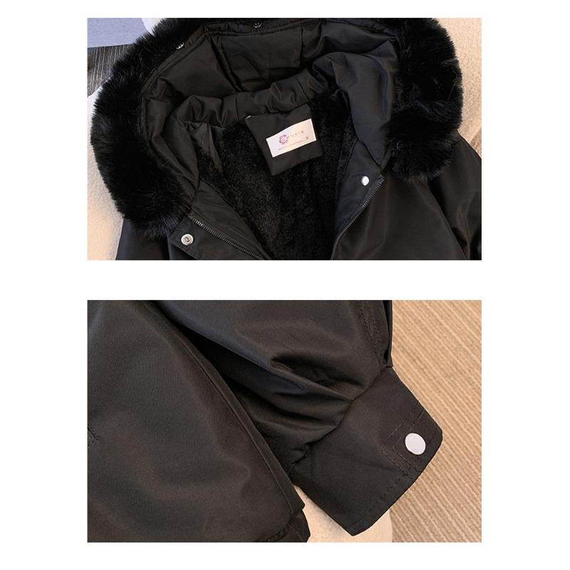 Pie Overcomes Women's Winter Clothing New Skinny Women's Down Padded Clothing Fashion Versatile Fleece Integrated Padded Jacket