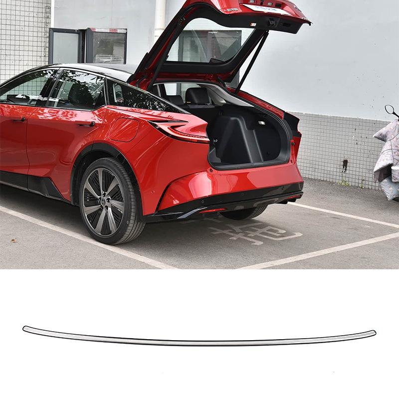 Stainless Steel Scuff Plates for TOYOTA BZ5 - Welcome Pedals, Trunk Protector, Tailgate Protection Stickers