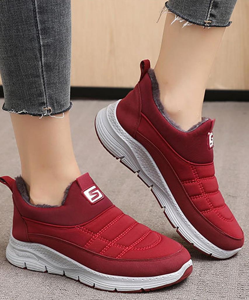 Doors Snow Shoes Warm and Winter Snow Boots with Fur Size Laces or No Fluffy No Snow School Office Cold Easy To Walk Comfortable Fur Size Women's