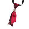 Y2K Preppy Necktie Oval Decorative Neck Tie Chic Plaid Bow Tie  JK Uniform
