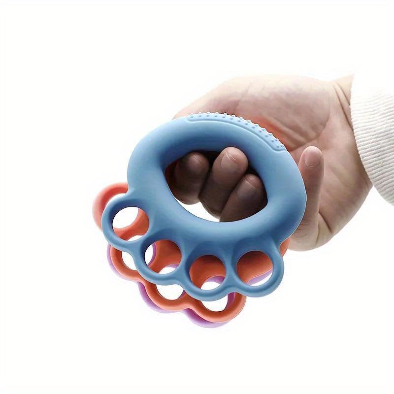 Silikon Verstellbarer Handgriff Finger Erholungstrainer Übung Karpaler Expander Muskelaufbau Fitnessstudio Fitness Stärkungsmittel