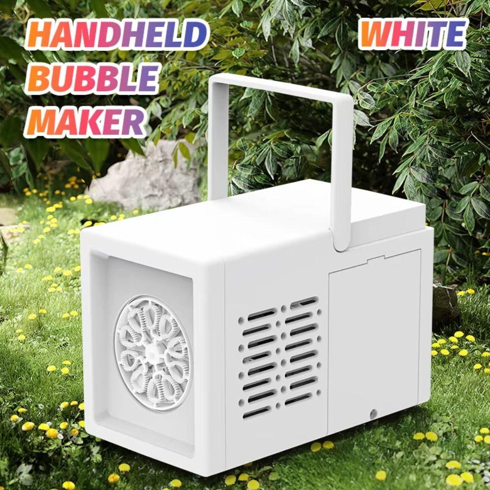Fully Automatic Electric Bubble Machine Bubble Blower Children's Bubble Machine Outdoor Birthday