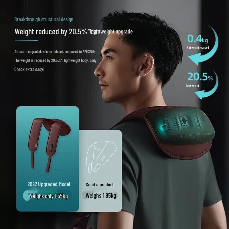 Philips Shoulder & Neck Massager Shawl CN Plug (adapter Included)
