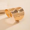 Exaggerated Big Wide Metal Open Cuff Bracelect for Women Trendy Africa Bangle Bracelect On Hand Accessories Fashion Jewelry Gift