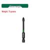 High Hardness S2 Magnetic Impact-Resistant Non-Slip Phillips Screwdriver Bit for Electric Drills