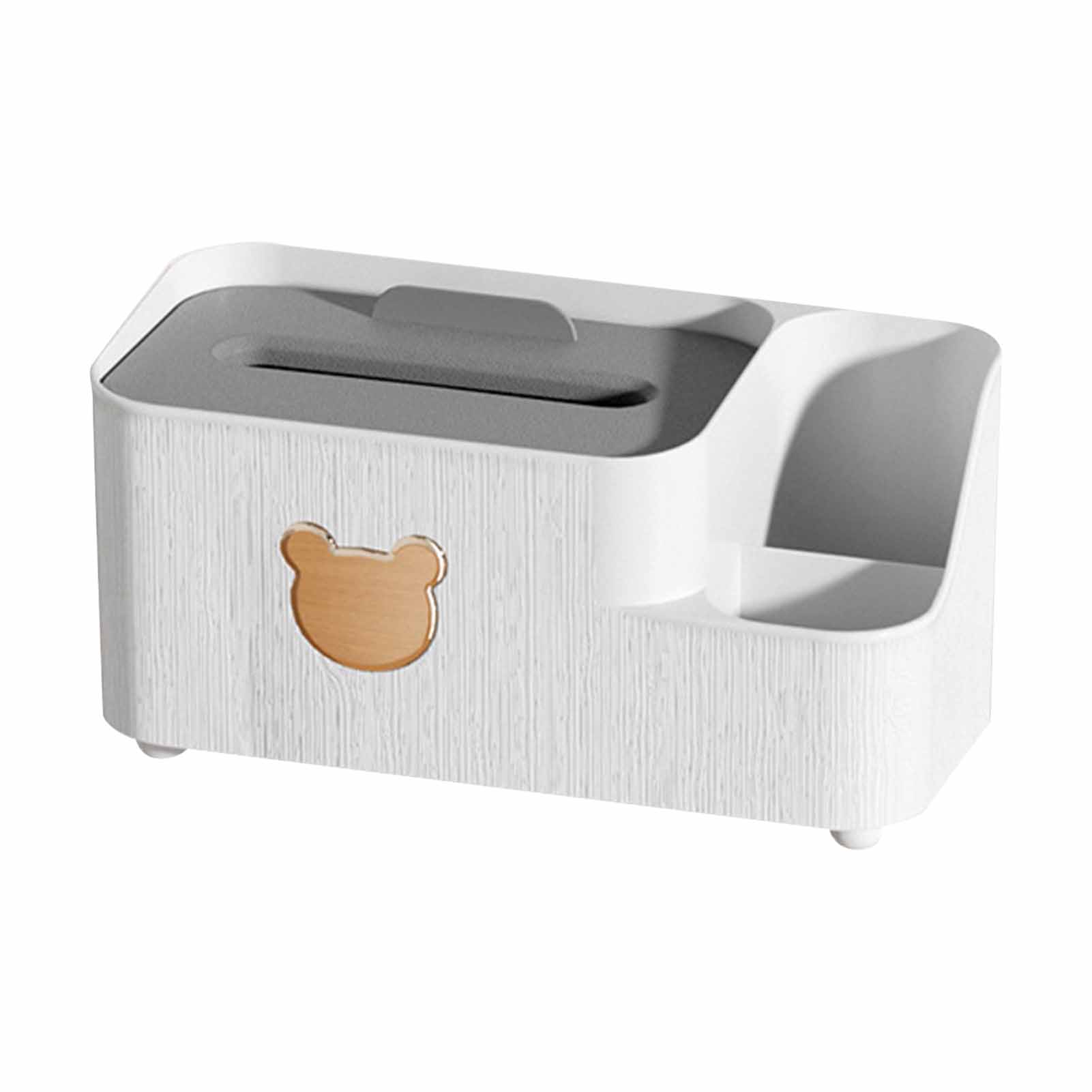 

Простая многофункциональная настольная коробка для салфеток с отделениями для офиса S