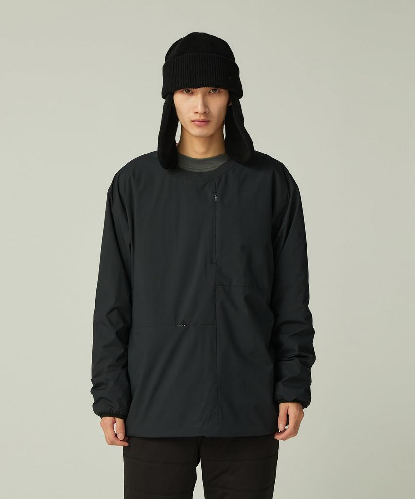 Snow Peak Octa Nomad Pullover Size XL JK-25AU019, Men's/Women's, Black,