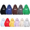 Erkek Streetwear Kapüşonlu Sweatshirt Baskılı Polar Kazak Bol Kesim Genç Yetişkin Günlük Giyim Kış