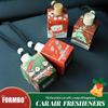 New Creative Christmas Car Air Freshener Pendant Fragrance The Freshener Oil Air Refreshes Long-lasting Scent Car Air Inter F2S0