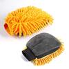 Chenille Beidseitige Haushalts-Autoreinigungs-Handschuhe Verdickte Wasserdichte Auto-Polierhandschuhe Korallenfleece Fensterreinigungstuch