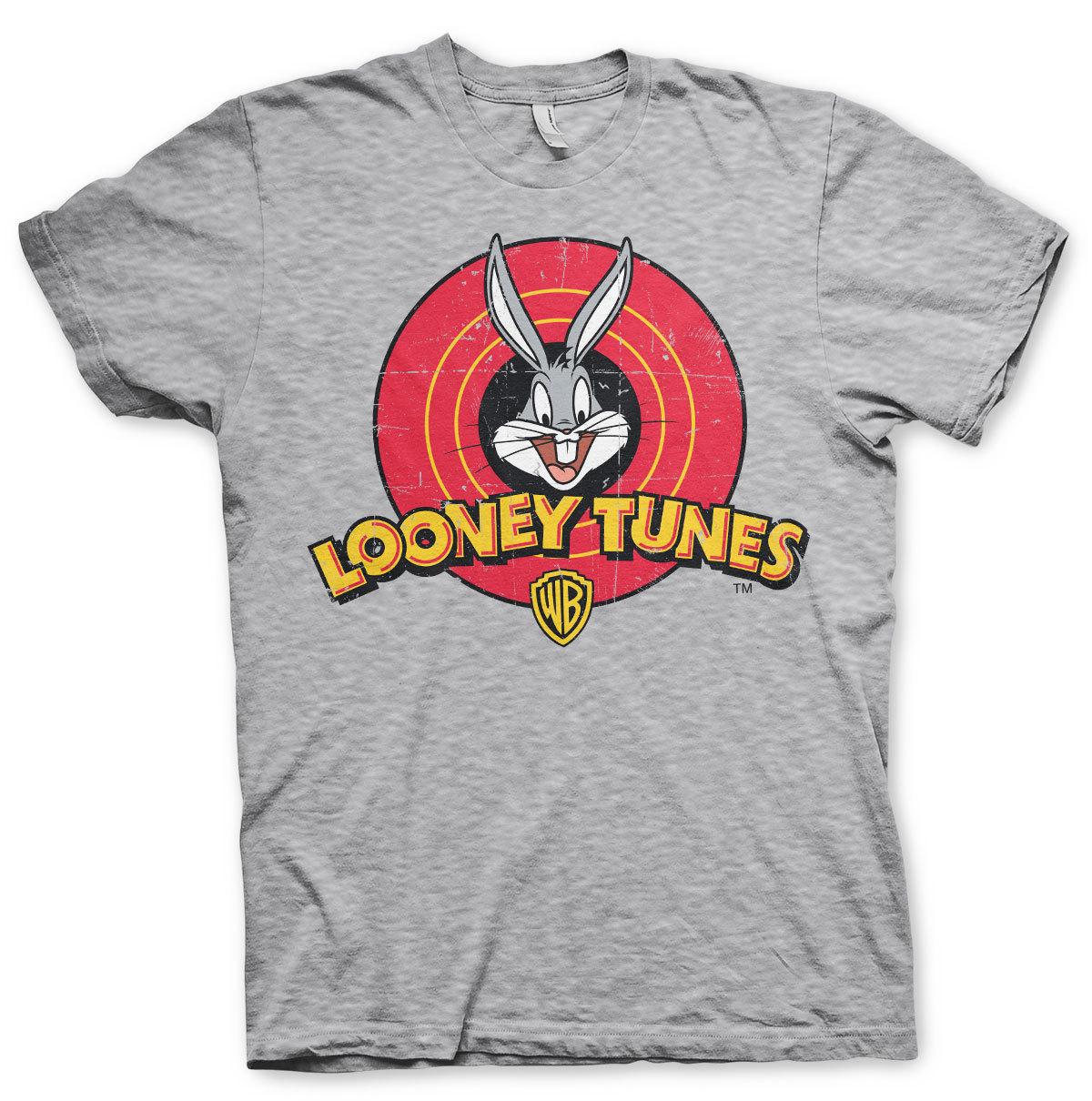 Licence Officielle Looney Tunes Logo Vieilli Homme T-SHIRT S-XXL Tailles XXXXL