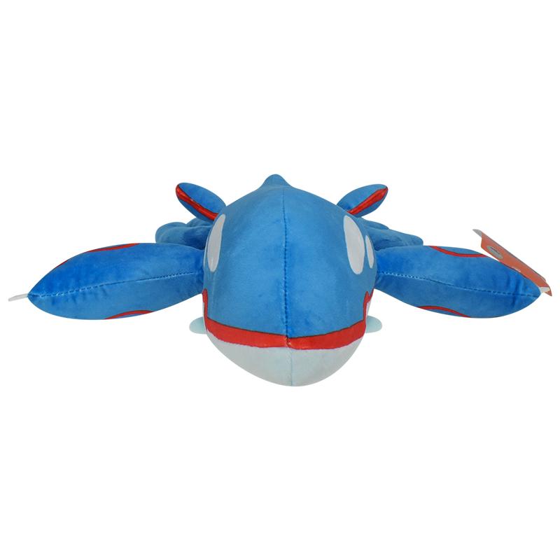 Kyogre Peluche Plush Toys Stuffed Dolls Cartoon Cute Dolls Kawaii Birthday Christmas Gift for Kids Friends Collection