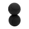 1 Pair of Barbell Dumbbell Curved Bar Grip Round Spherical Silicone Non Slip Thickened Grip for Massive Arm and Muscle Building