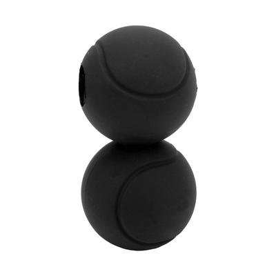 1 Pair of Barbell Dumbbell Curved Bar Grip Round Spherical Silicone Non Slip Thickened Grip for Massive Arm and Muscle Building