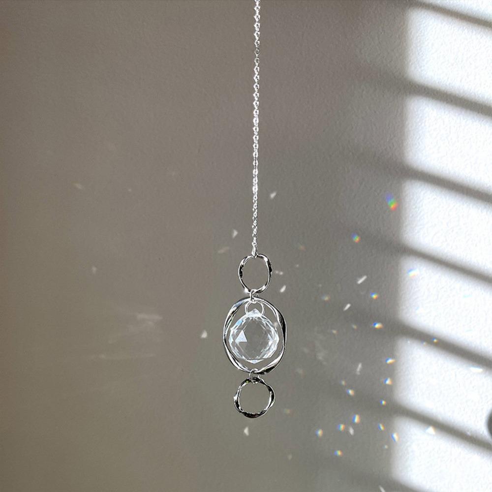Doplňky Zvonkohra Křišťálová Skleněná Kapka Ornament Kreativní Lapač Slunce Dárek