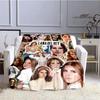 Lana Del Rey Coperta stampata sottile Morbida e confortevole Coperta per casa, viaggio, biancheria da letto regalo di compleanno