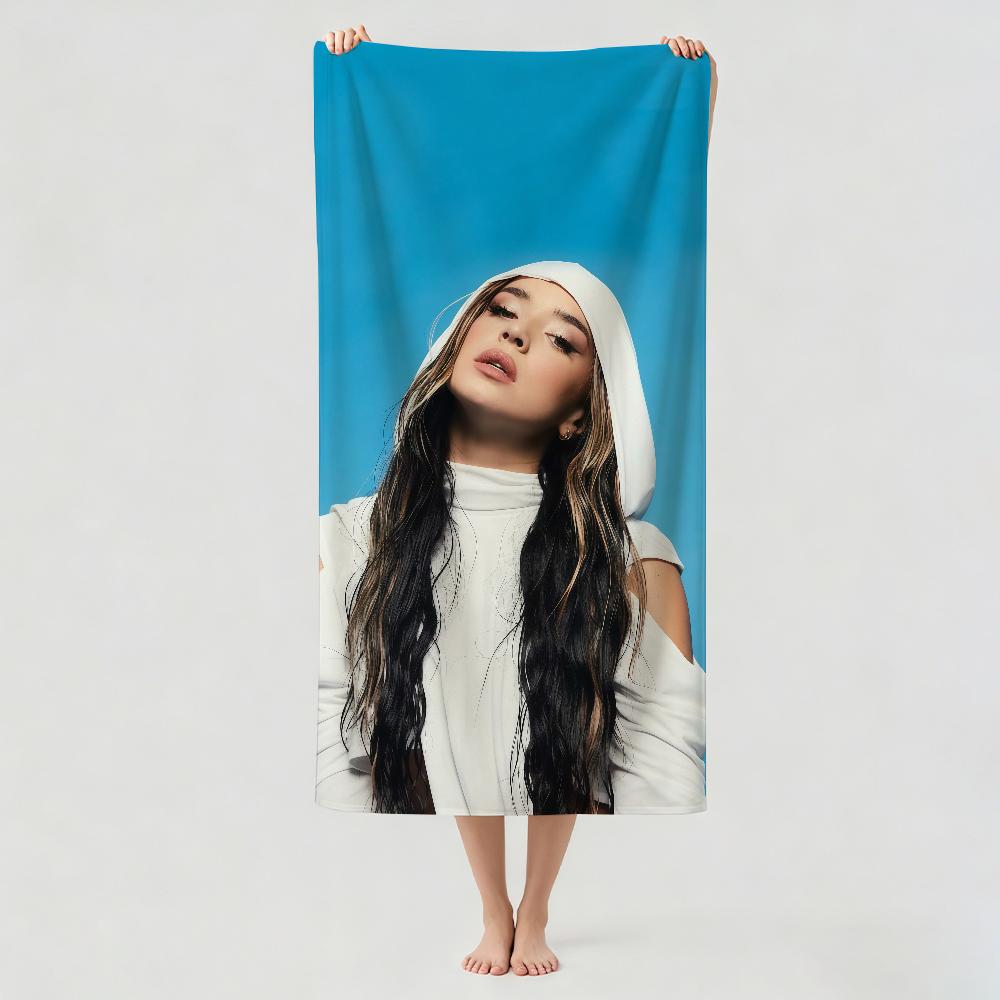 Spanish singer lola Indigo Towel Drying Bath Towel Applicable To Light Swimming Camping Yoga Beach Out