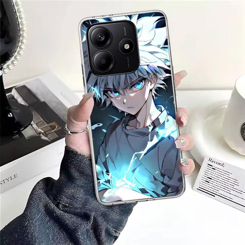 Huner X-Hunters Killua Soft Phone Case For Xiaomi Redmi Note 15 14 14S 13 12 Pro Plus 12S 11 11S 11E 10 10S 11T 5G Fundas Coque