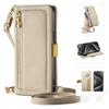 Leather Phone Case for iPhone 12 - 16 Series with Coin Pocket, Card Slot, Mirror & Stand – Multiple Colors