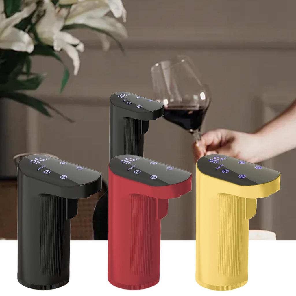 Protable Electric Wine Decanter USB Rechargeable Wine Dispenser Whiskey Adjustable Quantity Liquor Wine Pump Wine Accessories