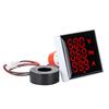 3 In 1 LED Digital Voltage Current And Frequency Meter AC 60-500V 0-100A  for Equipment Failure Construction Signal Indicators