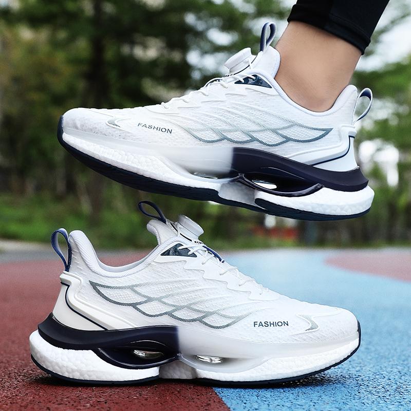 New Bestselling Men's Casual Shoes Cushioned Comfort Mesh Breathable Trendy Casual Trainers Outdoor Anti-slip Wear-resistant